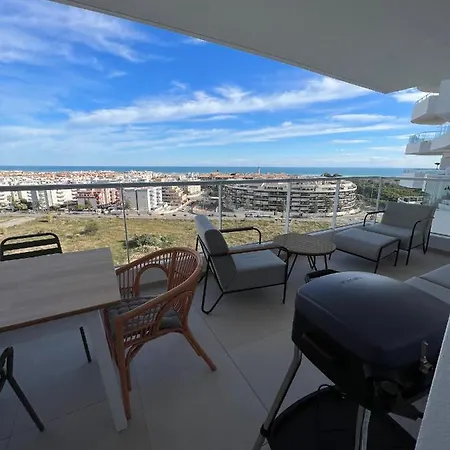 Exceptional In Gran Canet 9th Floor With Sea View And Private Garage
